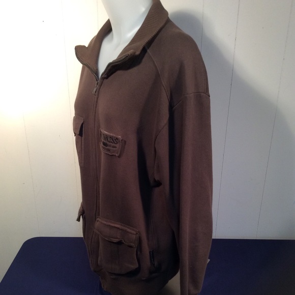 women’s Guinness Beer brown cotton jacket size XL - Picture 5 of 9